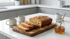 En honungskaka som förblir mjuk även dagen efter – perfekt till te